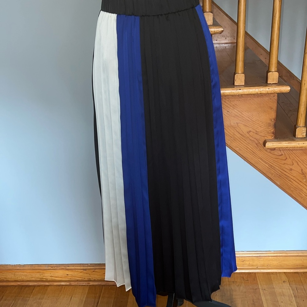 DKNY COLOR BLOCK SKIRT